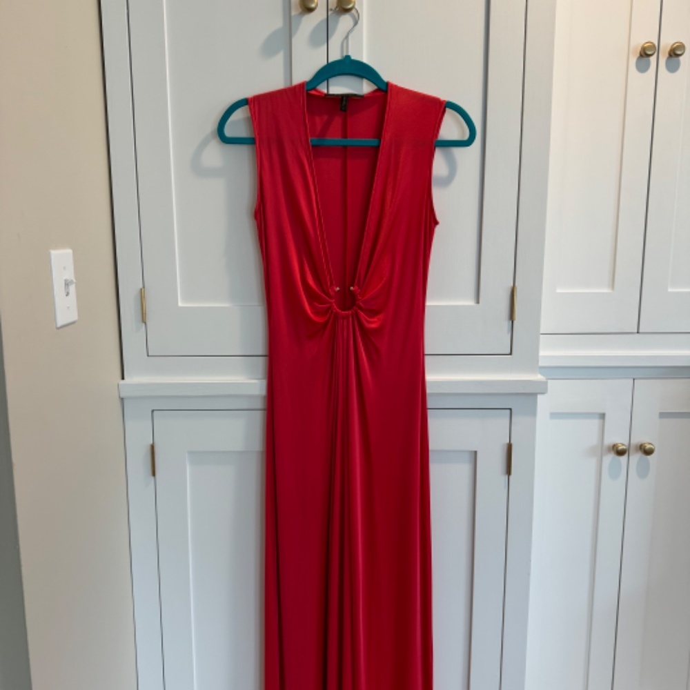 BCBG Maxazria Red XS Evening Gown